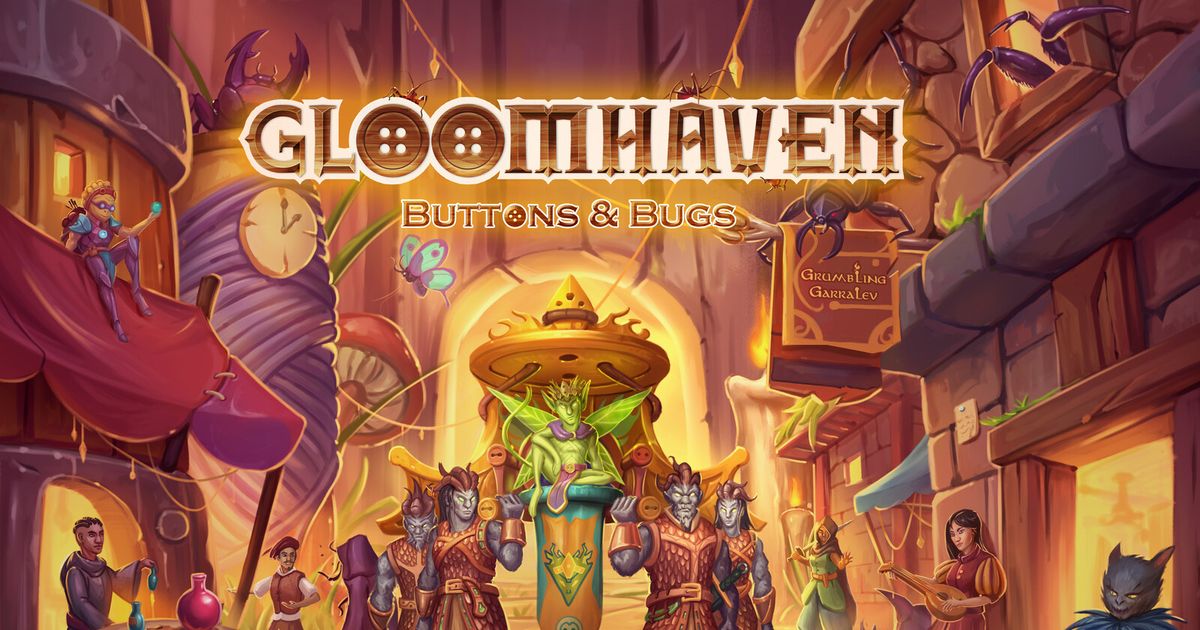 Box art for Gloomhaven: Buttons & Bugs